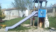 Denuncian “dejadez” en el parque infantil de Palacios