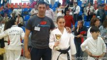 María Arribas, del Kuro Obi, medalla de oro en Kata