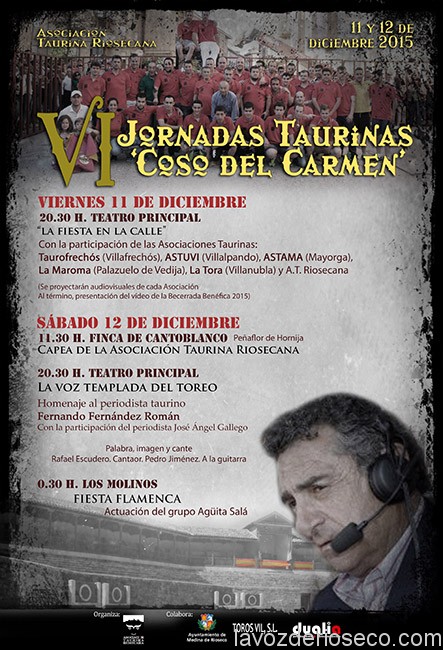 CARTEL JORNADAS TAURINAS 2015